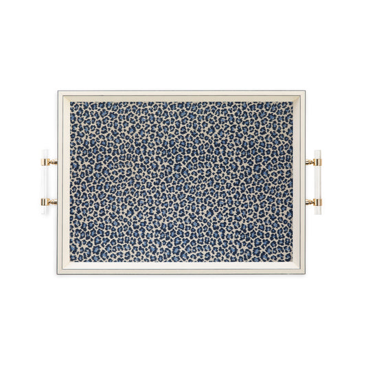 Dark Blue Leopard Print – Classic