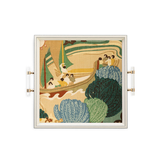 Asian Boats – Square