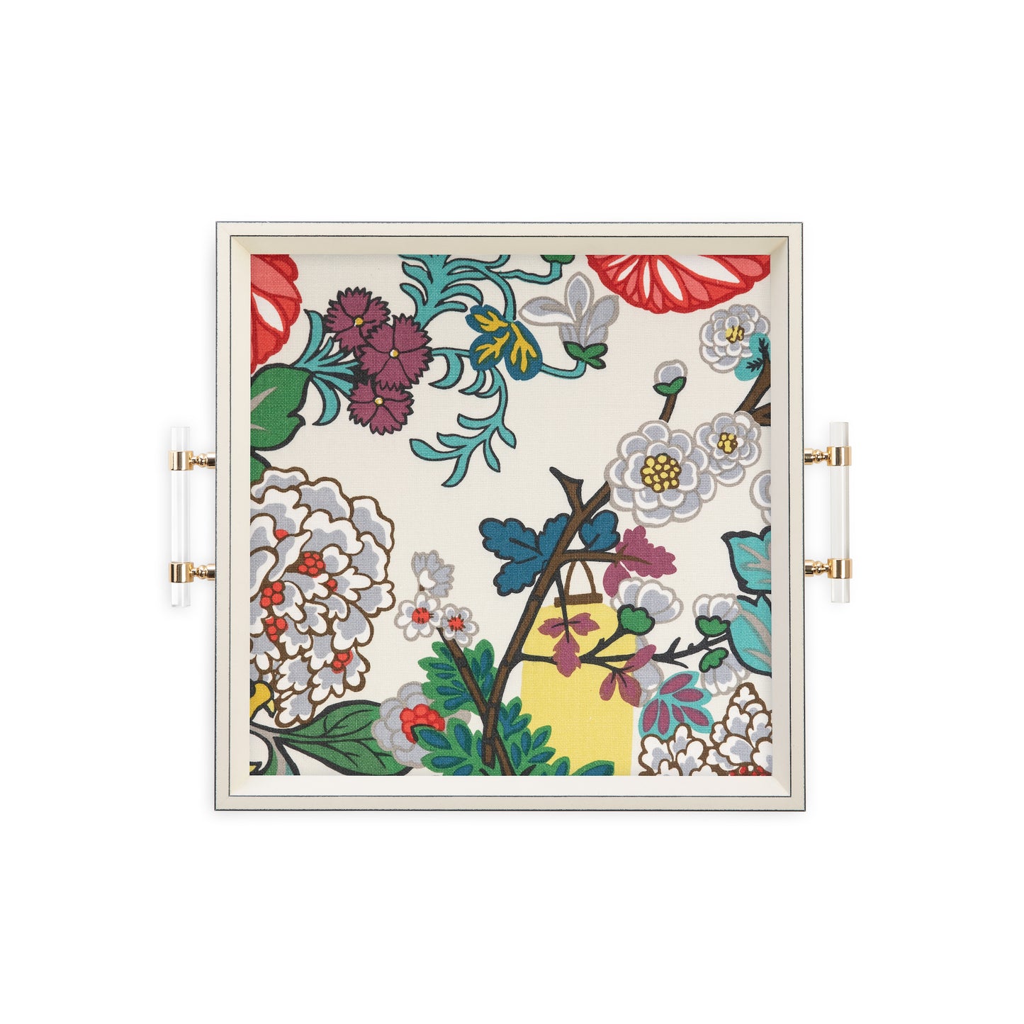 Chiang Mai Dragon in Alabaster – Square Tray