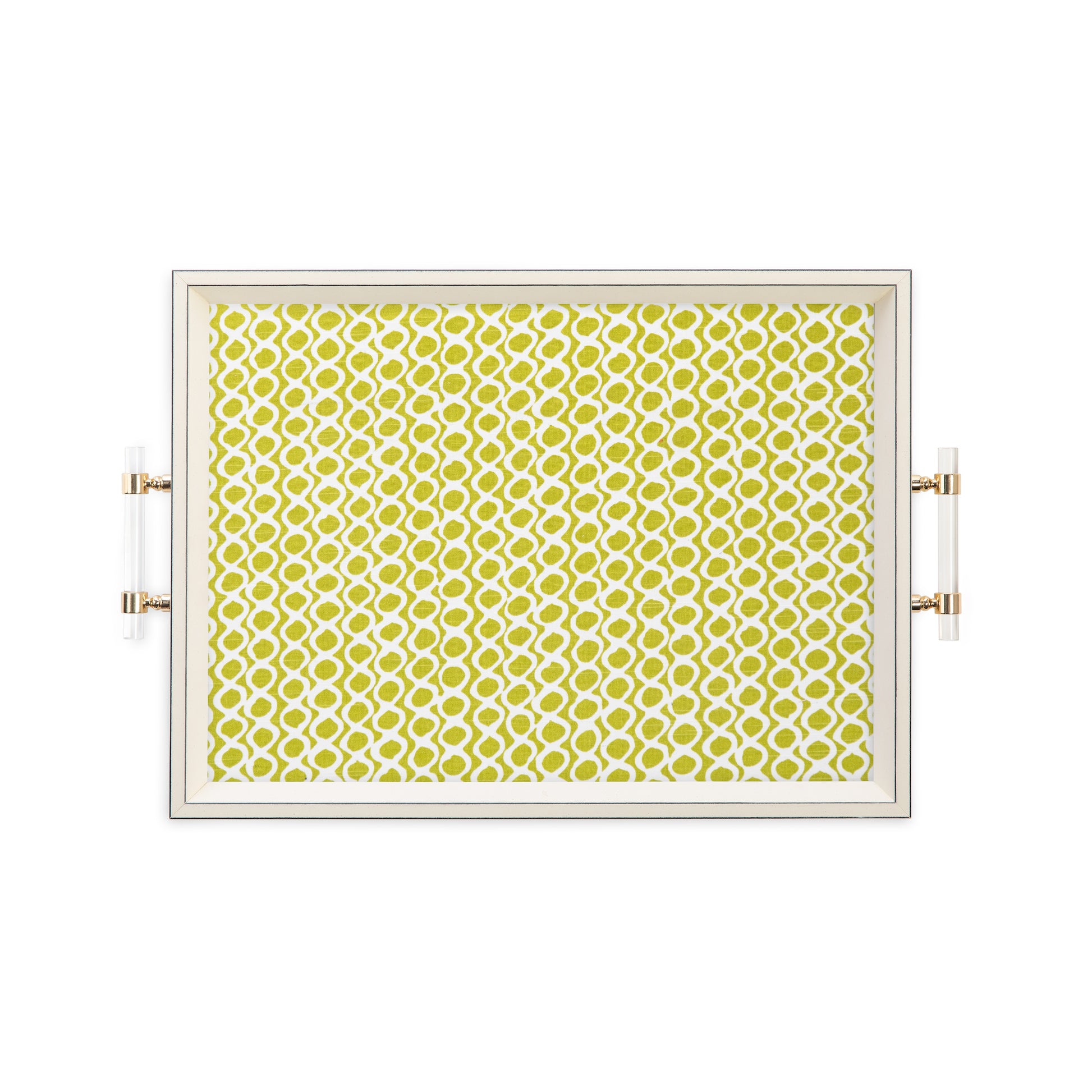 Geo Lime – Classic Tray