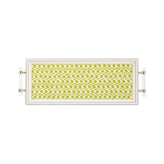 Geo Lime – Cosmetic Tray