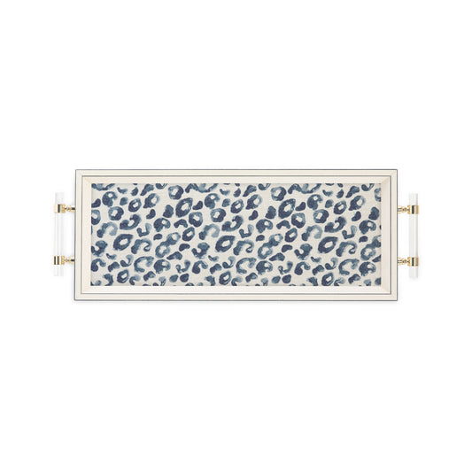 Light Blue Leopard Print – Cosmetic