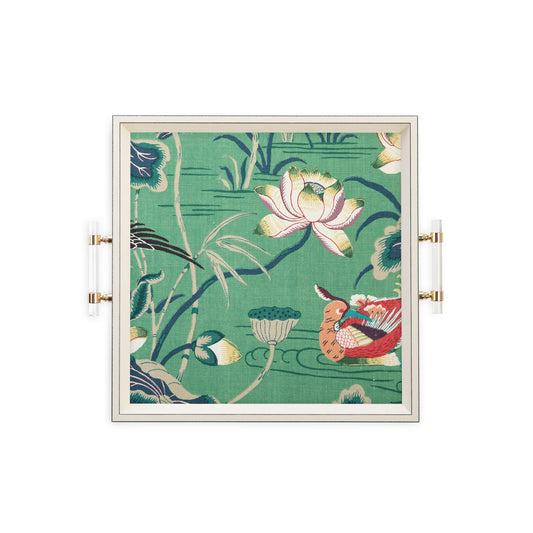 Lotus Garden (Jade) – Square